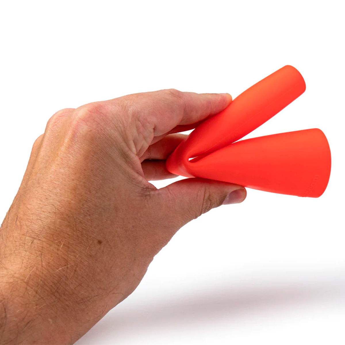 cone de signalisation flexible orange